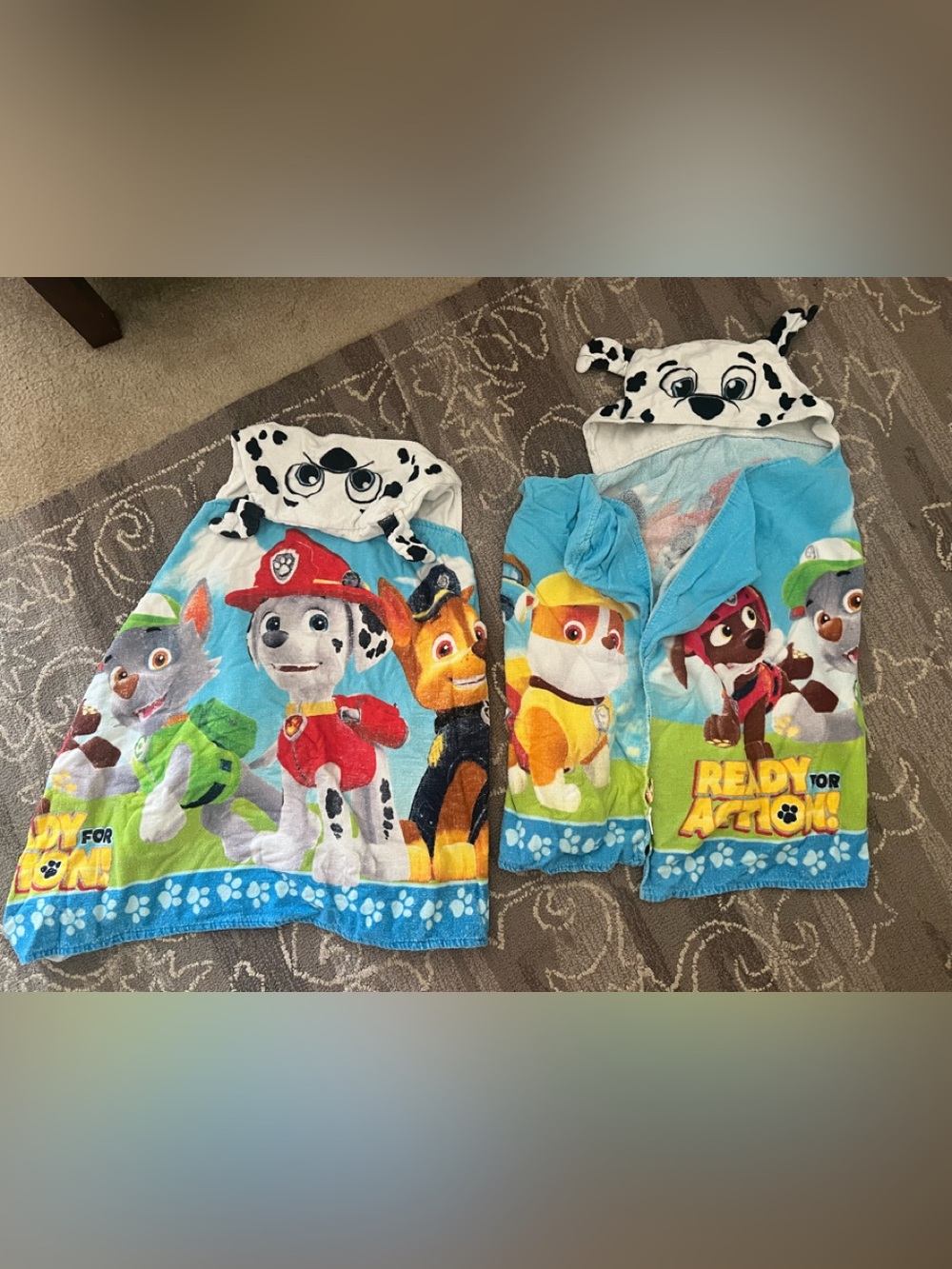 Paw Patrol Hooded Towels x 2